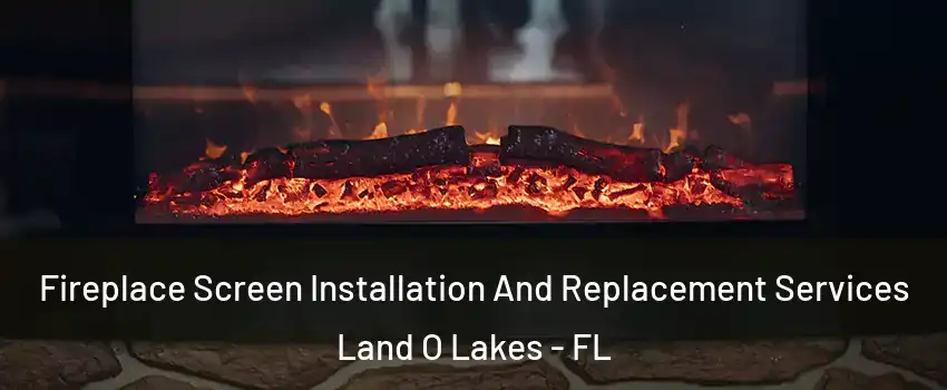  Fireplace Screen Installation And Replacement Services Land O Lakes - FL