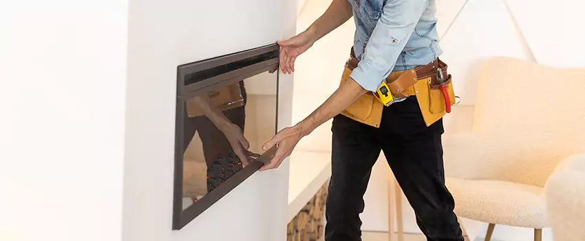 Metal Fireplace Installation in Land O Lakes, Florida