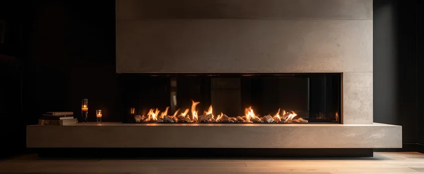 Gas Fireplace Ember Bed Design Services in Land O Lakes, Florida