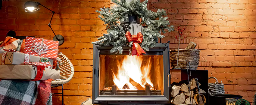 Travis Industries Linear Gas Fireplace Installation in Land O Lakes, Florida
