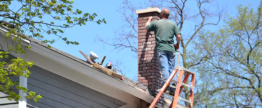Vinyl and PVC Chimney Flashing Installation in Land O Lakes, FL