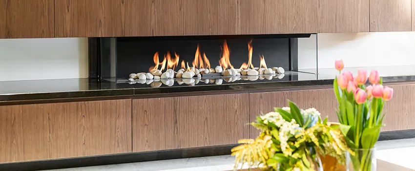 Double-height Fireplace Design Refurbishment in Land O Lakes, Florida